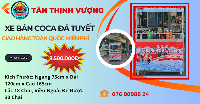 Mua máy làm coca đá tuyết - giao hàng toàn quốc miễn phí