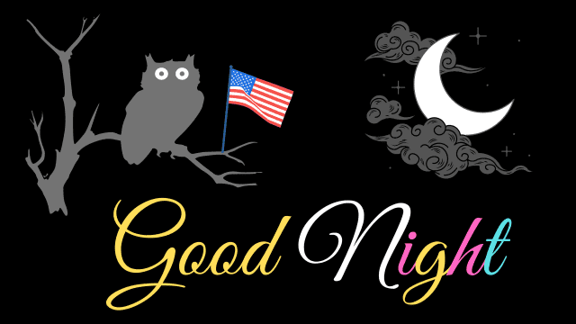 Good Night Images For America