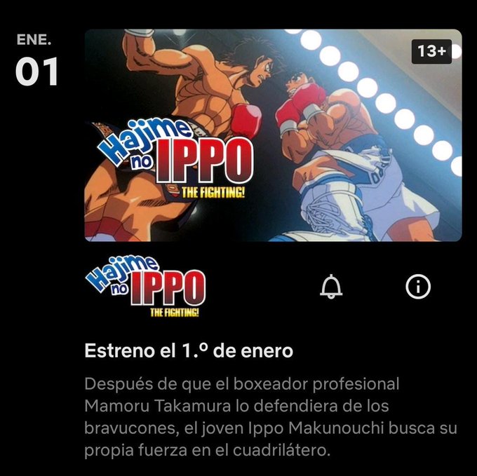 Hajime no Ippo: The Fighting! y Monster llegarán próximamente a Netflix –  ANMTV