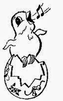 Easter Chick Coloring Pages 4