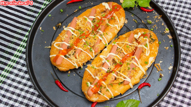 Bánh mì nướng muối ớt