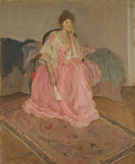 Frederick Carl Frieseke Lady in Pink