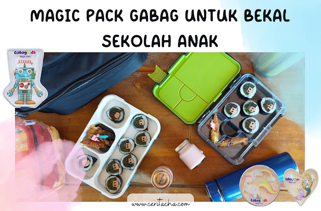 Magic Pack GabaG untuk Penghangat dan Pendingin Bekal Sekolah Anak