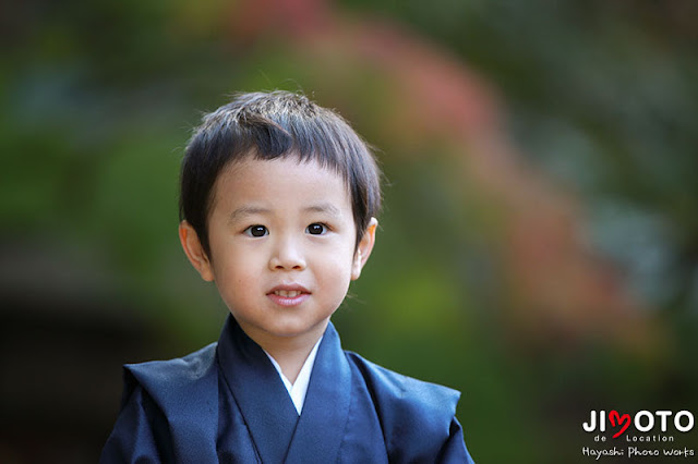 手向山八幡宮での七五三出張撮影