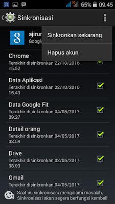 Cara Menghapus atau Keluar atau Log Out Akun Gmail Pada HP Android