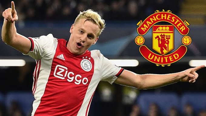 Man Utd sign Ajax midfielder Donny van de Beek for £35m
