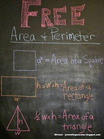 Area and Perimeter Teachers Pay Teachers Promoting-Success
