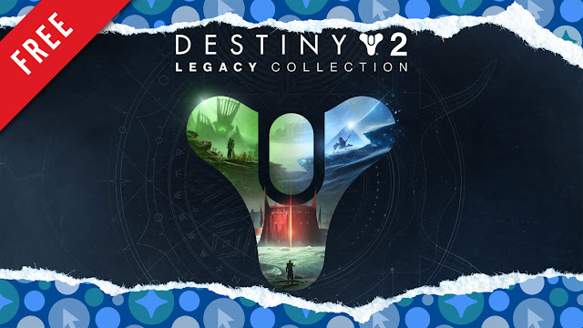 destiny 2 legacy collection d2 free pc game epic games store 2017 free-to-play online first-person shooter bungie