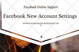 Facebook New Account Settings