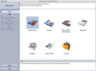  Download- Easy-PhotoPrint EX -Mac  -design calendar -album designer -adjust image- album -calendar -adjust- designer