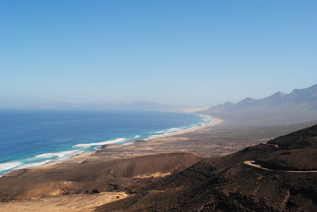 Fuerteventura on the road in europa