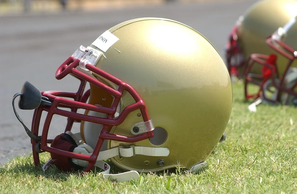 Right Football Helmet