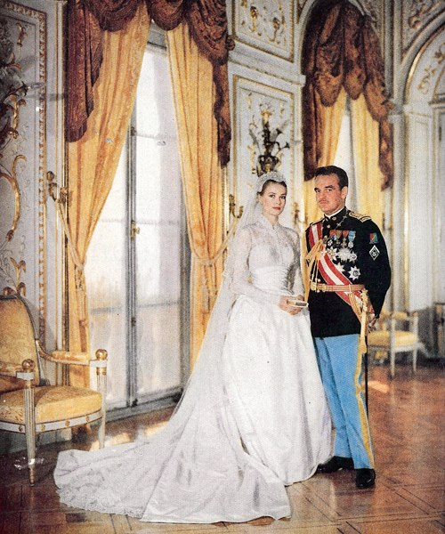 Grace Kelly and Prince Rainier III of Monaco