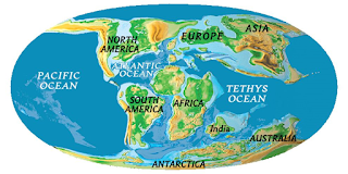 Geologic Plates 100mya