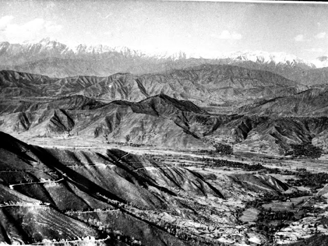 Kashmir Pir Panjal mountain range, on the way to Srinagar from Jammu.