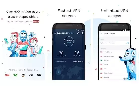 أفضل 10 تطبيقات VPN مجانية للاندرويد للتورنت و P2P