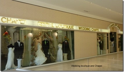 Wedding boutique and Chapel