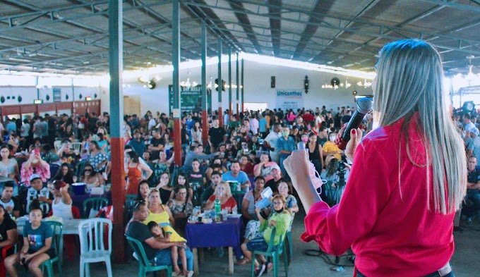 Multidão: ação entre amigos reuniu milhares em homenagem a Jaqueline Silva