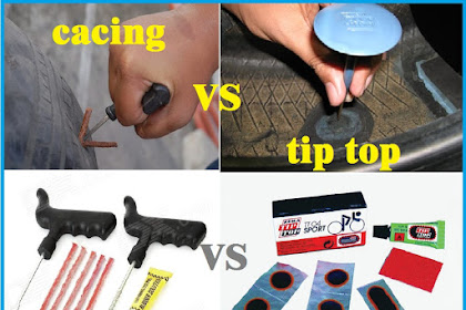 Tambal Ban Tubeless Cacing Vs Tip Top Cantik Mana ?