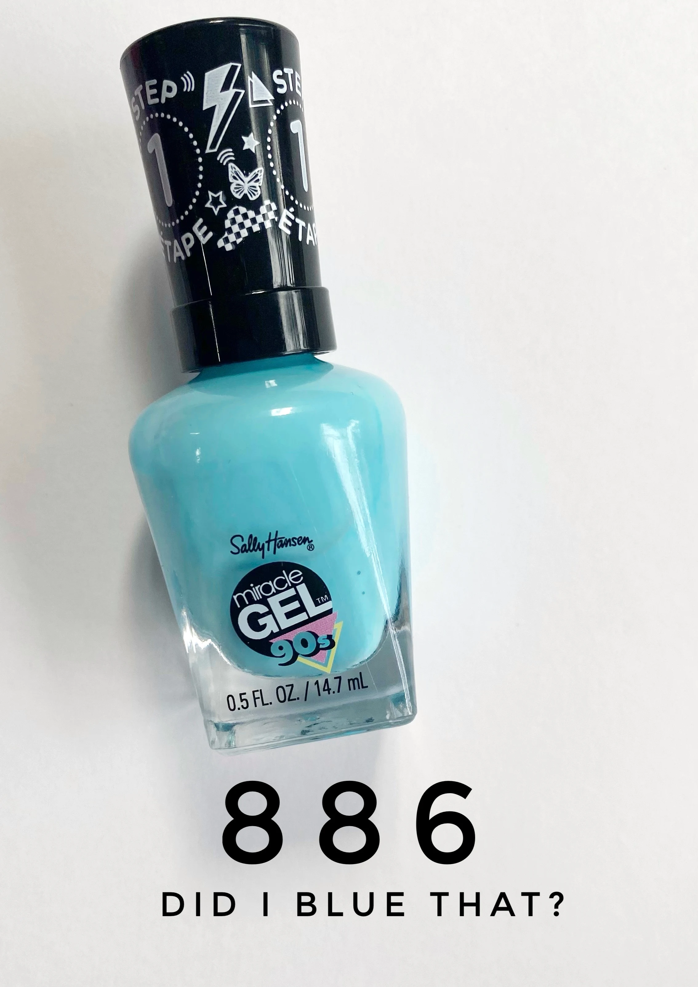 886 did I blue that color como queda