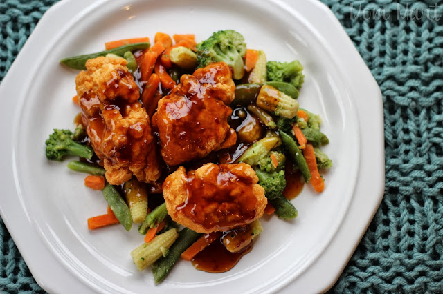 Orange Chicken Stir-Fry Dinner Tutorial #MixNMatchMeals #shop