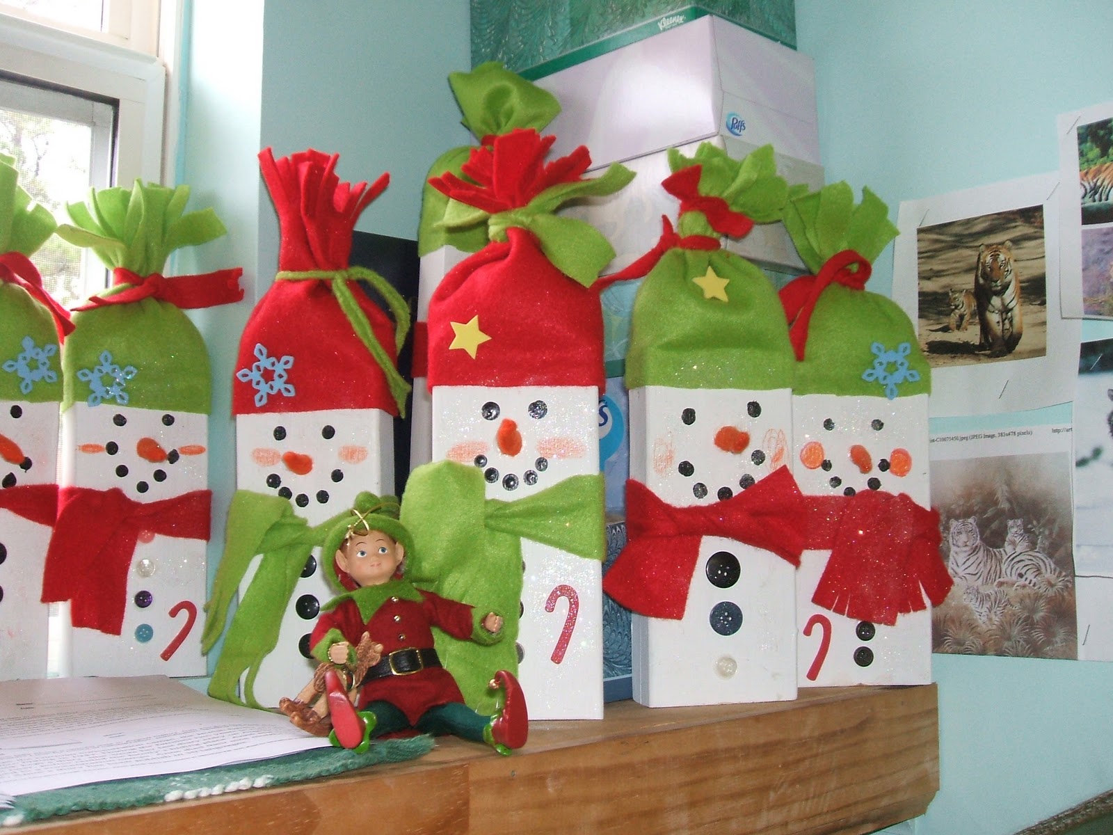 Christmas Snowman Crafts