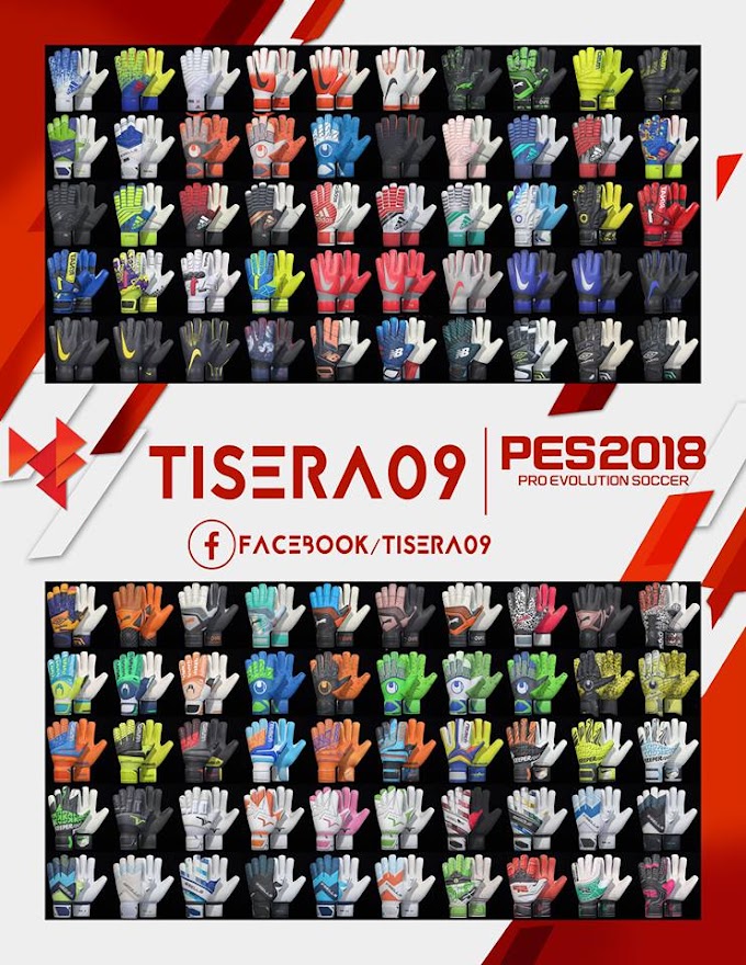 GlovePack | V5 | PES2018 | PC | Season 2019-2020 By Tisera09