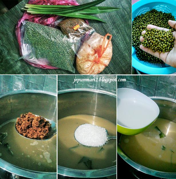 resepi bubur kacang durian 