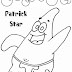 Patricio Esponja para colorear