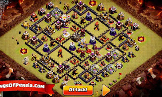 Gambar Base COC Th 11 Terkuat 2018 12