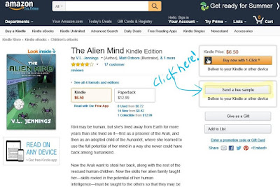 Amazon screenshot The Alien Mind