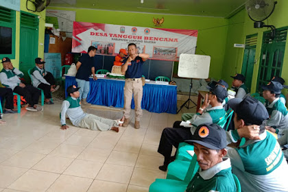 Acara Prosedur Pelatihan Dan Simulasi Desa Tangguh Bencana Desa Sukaraja Lampung Selatan