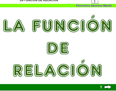  Función de relación.