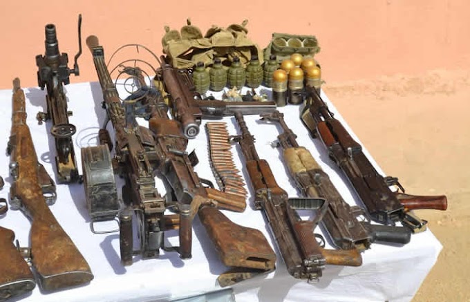 Army recovers arms cache near Otuoke in Bayelsa