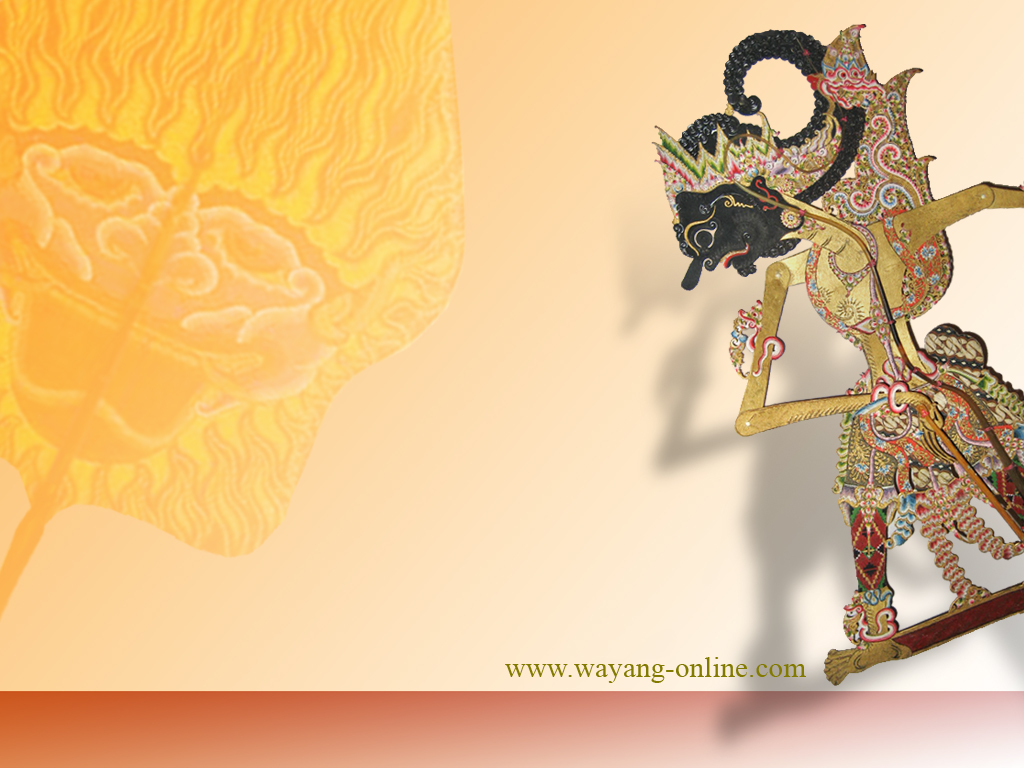 WallpapersKu Indonesian Wayang Desktop Wallpaper