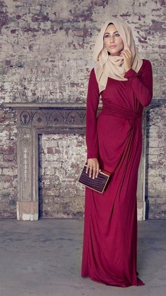  Trend Baju Muslim Pesta Simple Elegan Modern Terbaru  25 Trend Baju Muslim Pesta Simple Elegan Modern Terbaru 2021/2018 