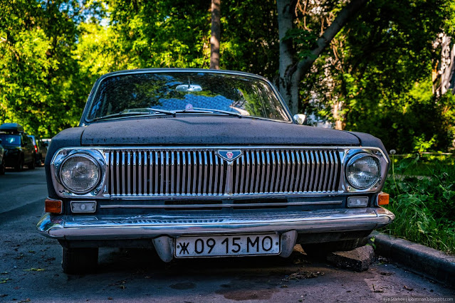 Волга с московскими номерами