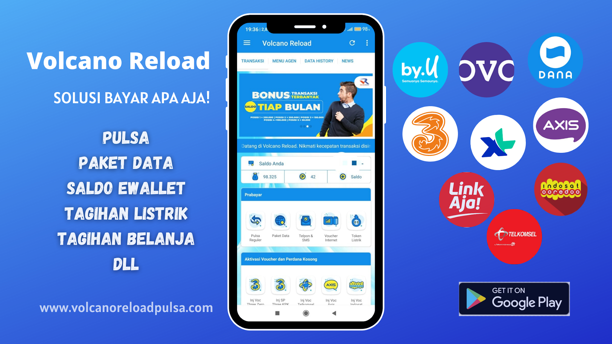 Cara Injek Voucher Kosong All Operator Mudah Volcano Reload