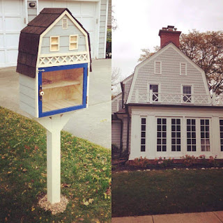 front yard library