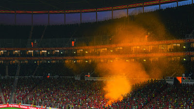 SmokeBomb to some stadium in your Pro Evolution Soccer game [Download Link] PES 2017 Mini Pack SmokeBomb by Ary Januar