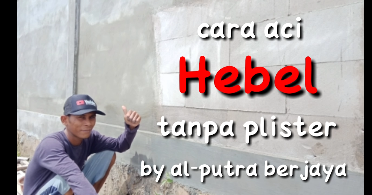 Cara aci  hibel tanpa  plister