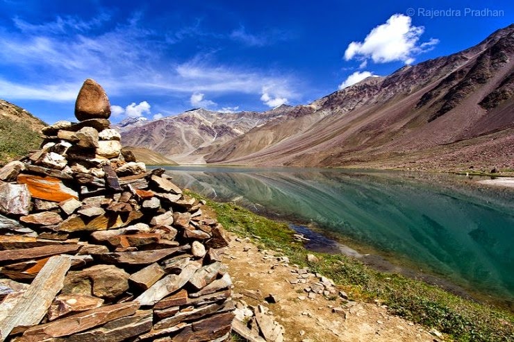 Chandra Taal – Lake of the Moon in the Himalayas, India