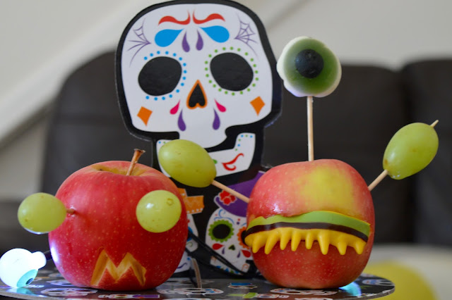 How to Create Scary Apple Faces with PinKids® Apples