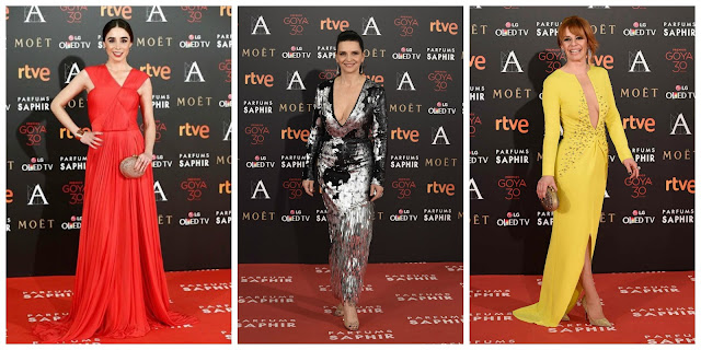 FOTOS ALFOMBRA ROJA GOYA 2016