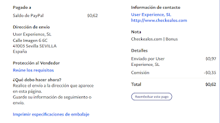 Checkealos prueba de pago paypal