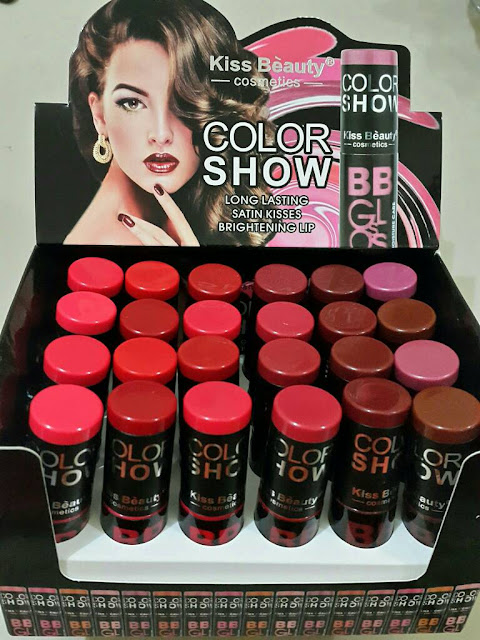 BB GLOSS Lip Cream KISS BEAUTY MATTE Packing BLACK