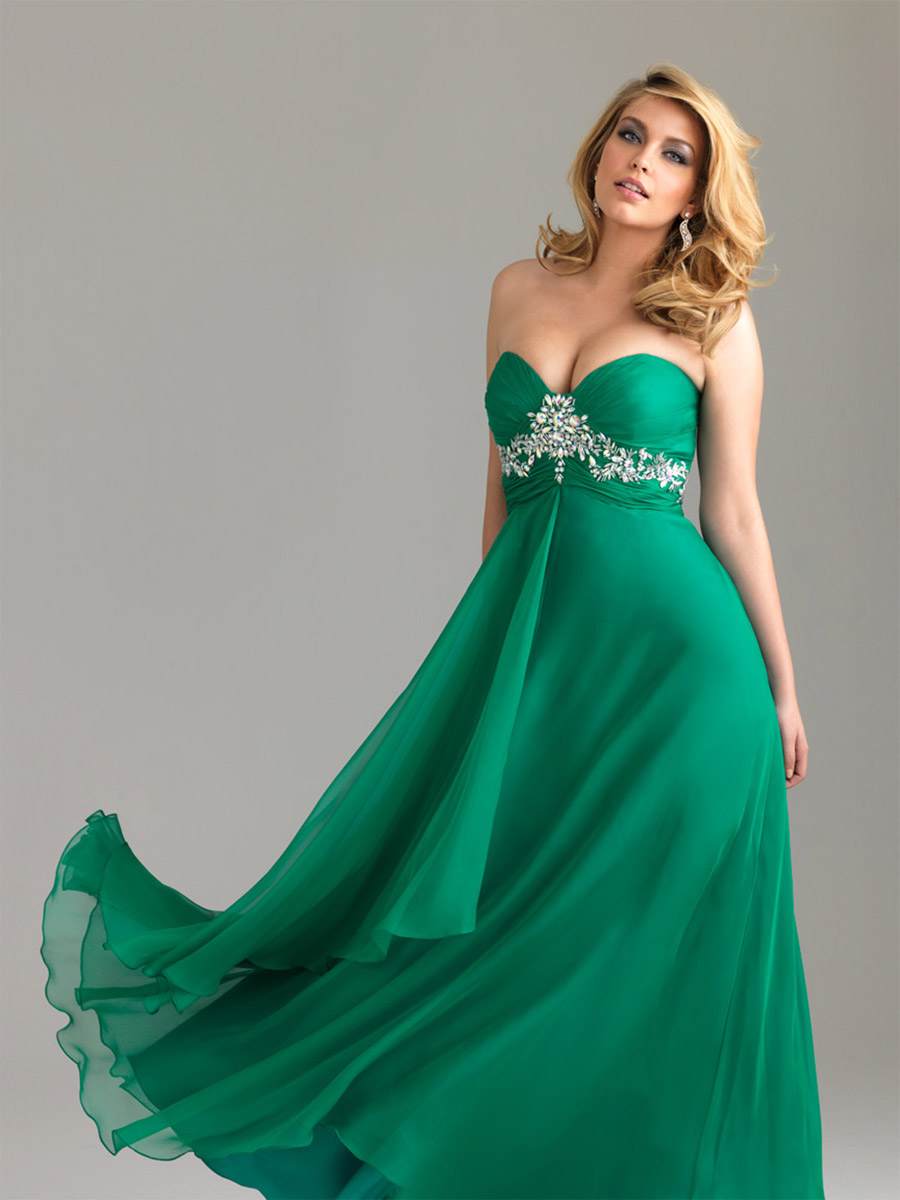 New Cheap Plus Size Prom Dresses Gowns 2012