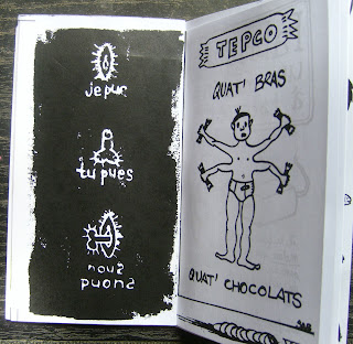 triptique de gravure sur plâtre