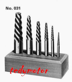 Screw Extractor Tips n Triks : Baut Patah, Pakai Screw Extractor Saja