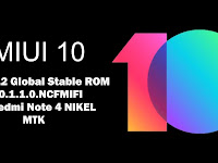 Download ROM Redmi Note 4 Global Stable MTK MIUI V10.2 V10.2.1.0.MBFMIXM 